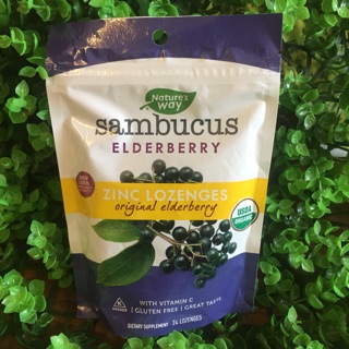 KẸO HỮU CƠ SAMBUCUS NATURE'S WAY (24 VIÊN)