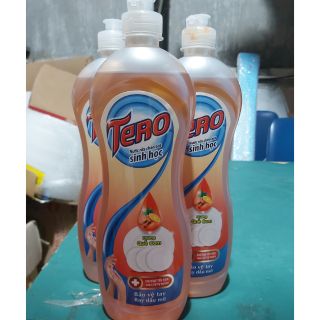 (date 25.3,24)( combo 6 chai)  Nước rửa chén tero hương quế cam 700ml