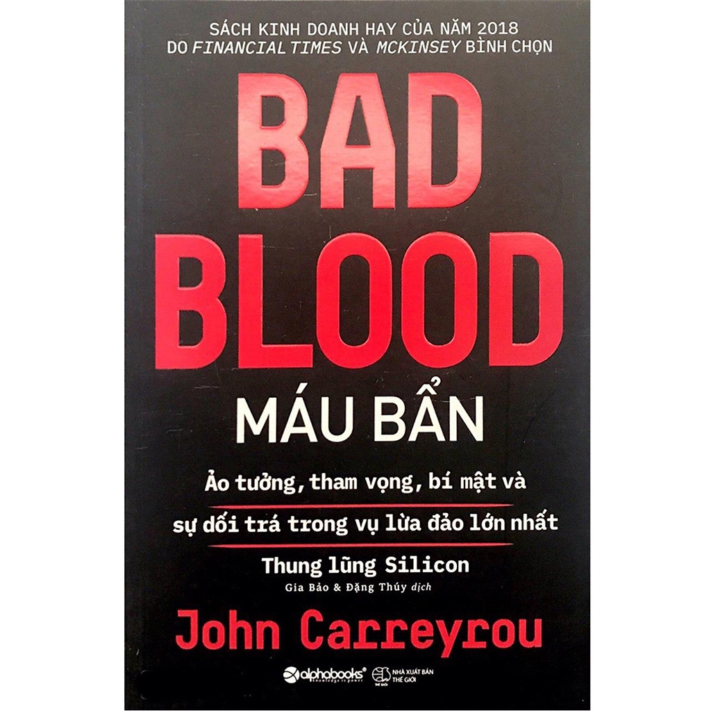 Sách - Máu Bẩn (Bad Blood)