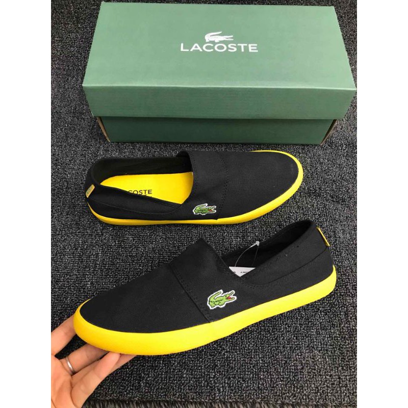 Giày lười vải LACOSTE
