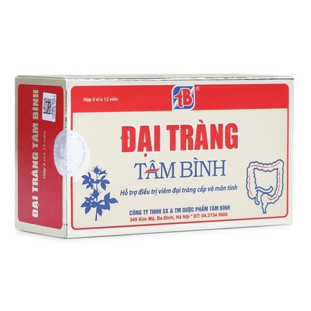 Viên Uống Đại Tràng Tâm Bình (Hộp 60 Viên)