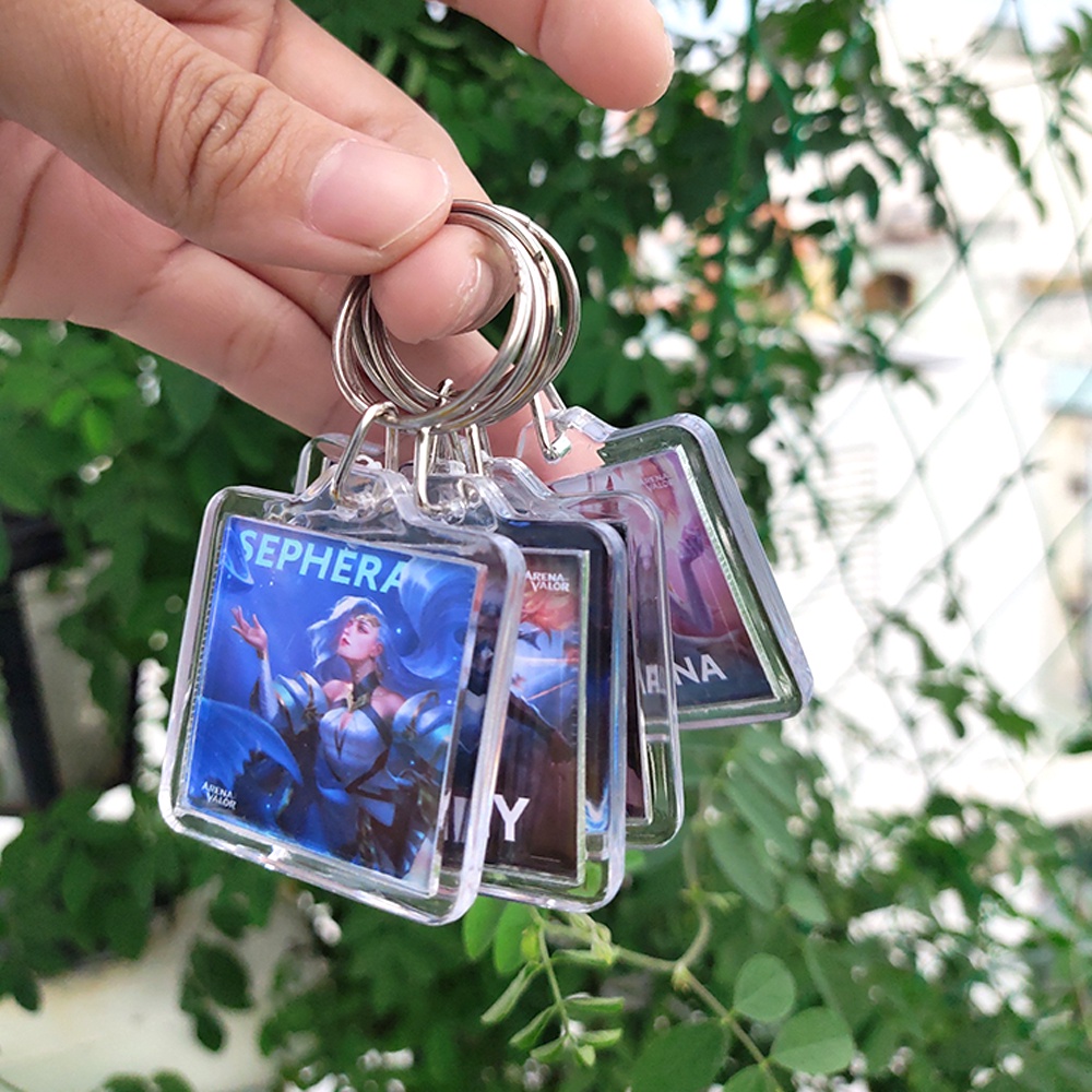 Móc khóa mica Acrylic game Liên Quân mobile