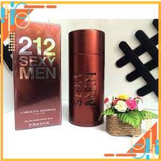 Nước hoa nam carolina herrera 212 sexy men mỹ 100ml ,hương lôi cuốn.