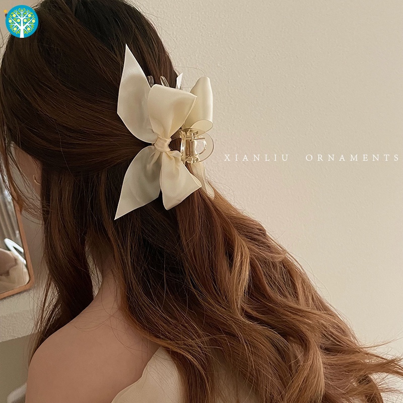 Kẹp Tóc Hình Nơ Đơn Giản Thời Trang Hàn Quốc Cho Nữ RY