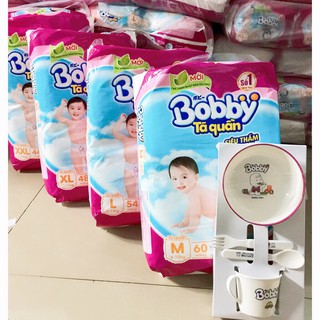 Bỉm/tã quần Bobby [M60/L54/XL32/XXL28]