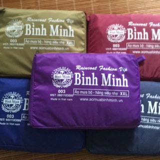 Áo mưa bộ siêu nhẹ Bình Minh