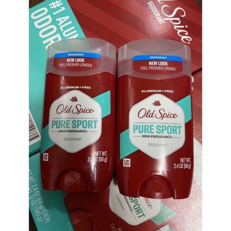 Sáp Lăn Nách, Khử Mùi Old Spice, Sáp Bườm Pure Sport 68g Hàng Mỹ