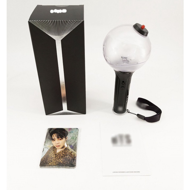 (Unoff) Lightstick bts ver 3 - đèn phát sáng ,cổ vũ hòa nhạc nhóm nhạc Hàn quốc , tặng thêm lomocard BTS