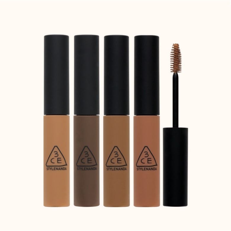 Chuốt Lông Mày Mascara Chân Mày 3ce Eyebrow Mascara 4g- Brown- Rose Brown- Gold Brown- Blondie Gold