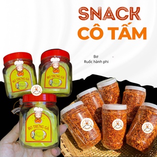 Hộp bơ / Hành phi muối tép