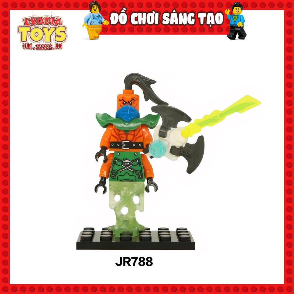 Xếp hình Minifigure Ninja Master Spinjitzu Hoàng tử Nadakhan - Đồ Chơi Lắp Ghép Sáng Tạo - JIRUN JR788