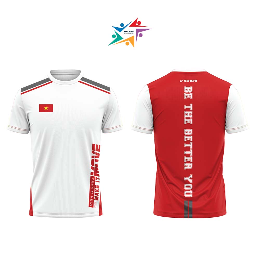 Áo Thun T Shirt Nam Nữ Chạy Bộ Nhanh Khô Thấm Hút Mồ Hôi Tốt Chất Vải Cao Cấp Chuyên Thoáng Mát