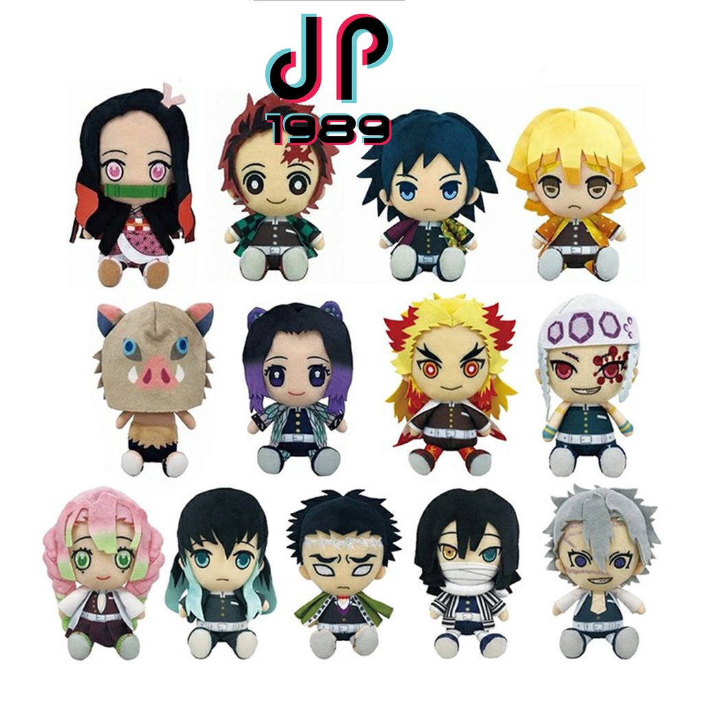 Gấu Bông Thanh Gươm Diệt Quỷ Chibi Chính Hãng BANDAI