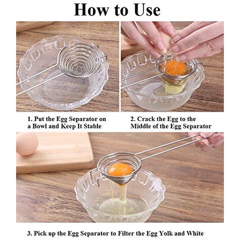 Dụng Cụ Lọc Lòng Đỏ Trứng Tiện Lợi