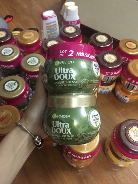 Kem ủ tóc garnier ultra doux 300ml vị bơ | BigBuy360 - bigbuy360.vn