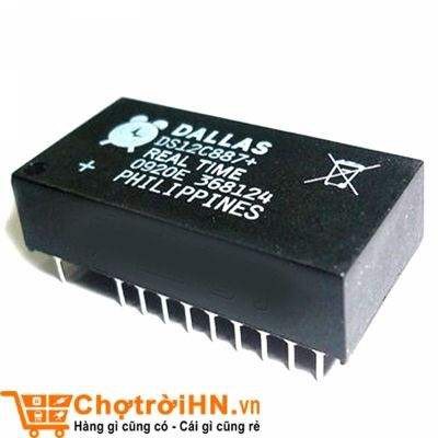 Sản phẩm Dalas DS12C887 Real Time DIP18