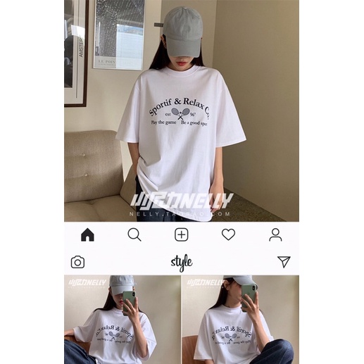 Áo phông nelly heybig sale (có sẵn) vợt sportit