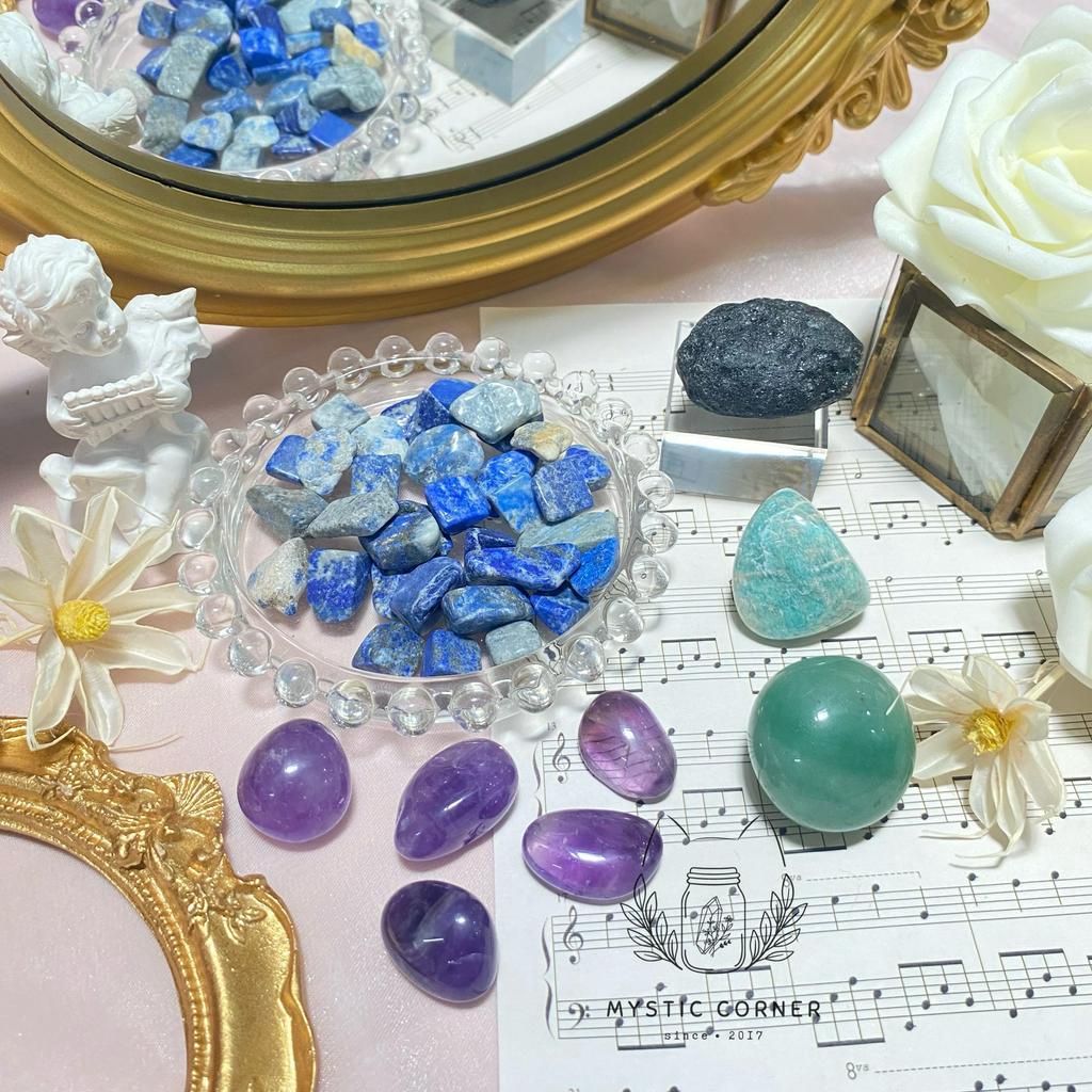 Set đá may mắn cho cung Thiên Bình, đá thạch anh, đá thanh tẩy bài Tarot, đá phong thuỷ