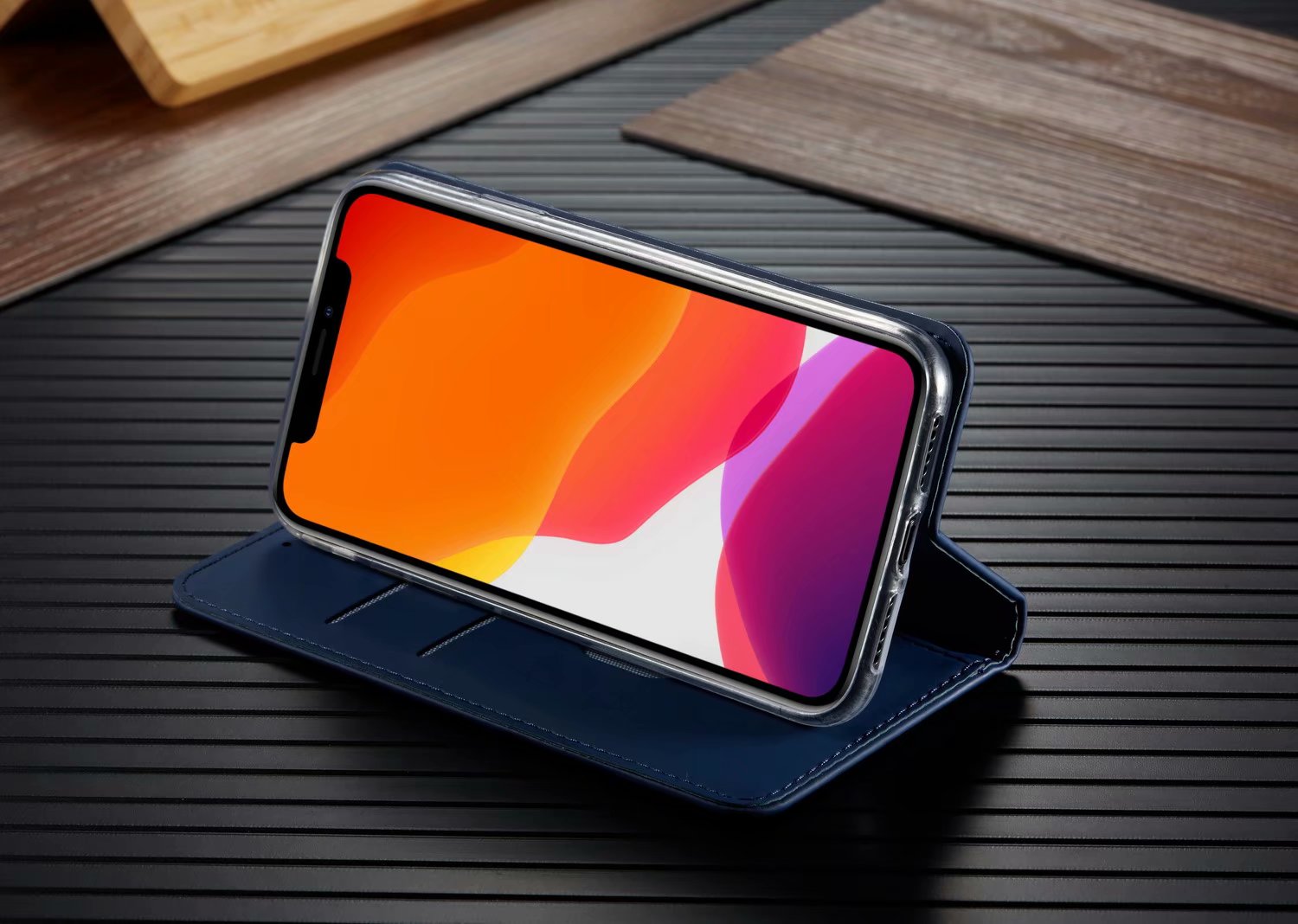 Bao da điện thoại nắp lật kèm ví nam châm cho IPhone 12 Pro Max Mini 11 SE 2020 6s plus 7 8 XR XS Max | BigBuy360 - bigbuy360.vn