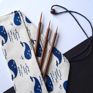 🐀 Cọ tỉa màu nước lông chuột 3 size🐾