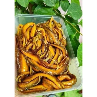 Lươn ướp xứ nghệ. hộp 500g
