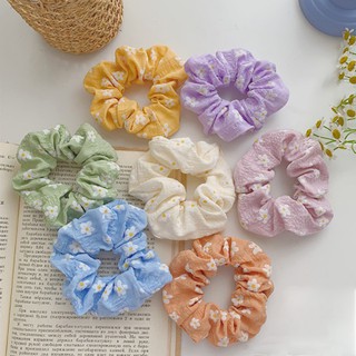 Dây buộc tóc, Scrunchies, Cột tóc Hoa Cúc Dễ Thương kep.vn