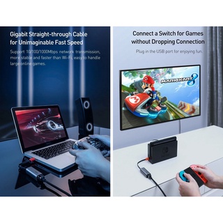 [USB sang cổng mạng LAN] Baseus USB A GIGABIT LAN ADAPTER