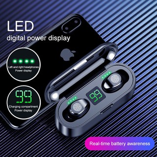 Siêu Phẩm TAI NGHE TRUE WIRELESS AMOI F9 | BẢN QUỐC TẾ | NÚT CẢM ỨNG | BLUETOOTH 5.0 | PIN 280 GIỜ | SẠC DỰ PHÒNG 2020