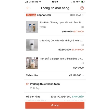 Máy nâng cơ Hifu mini thanh lý