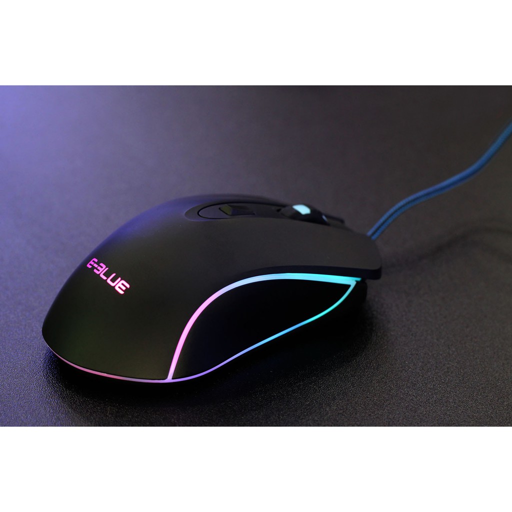 Chuột Eblue EMS667 RGB Gaming Black | BigBuy360 - bigbuy360.vn