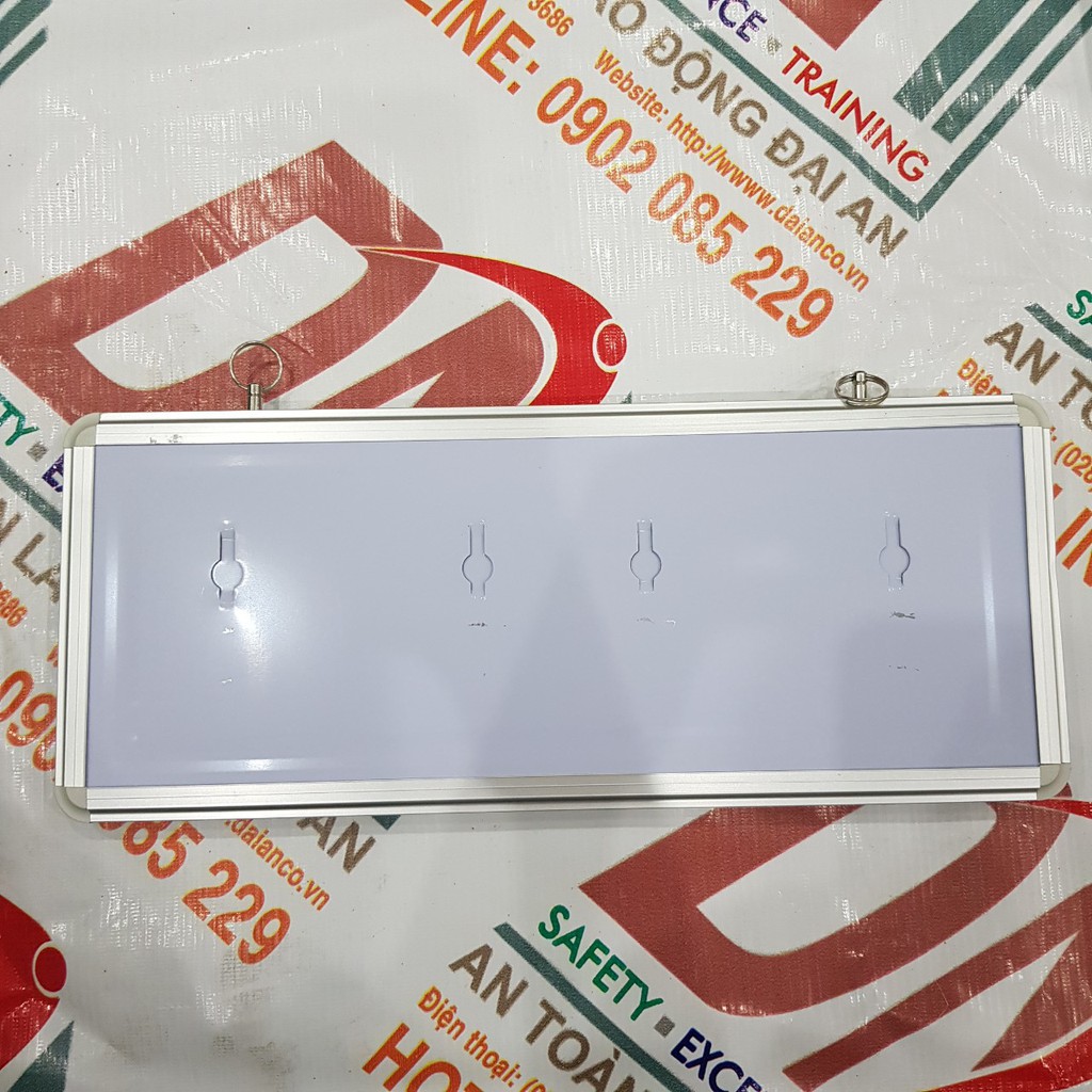 Biển chỉ dẫn thoát nạn YiFei dạ quang 1 mặt EXIT chỉ xuống YF1017