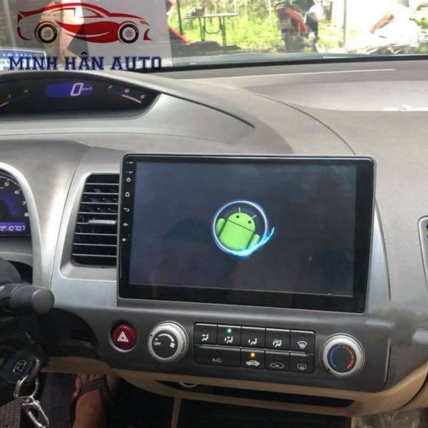Bộ màn hình Android WIFI RAM 2G ROM 32G cho xe HONDA CIVIC 2007-2012, định vị GPS, ra lệnh giọng nói