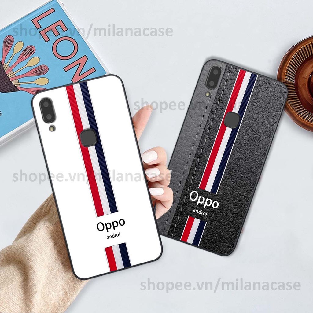 Ốp Vivo V9 / V9 Youth in giả da phong cách thể thao, cá tính, thời trang