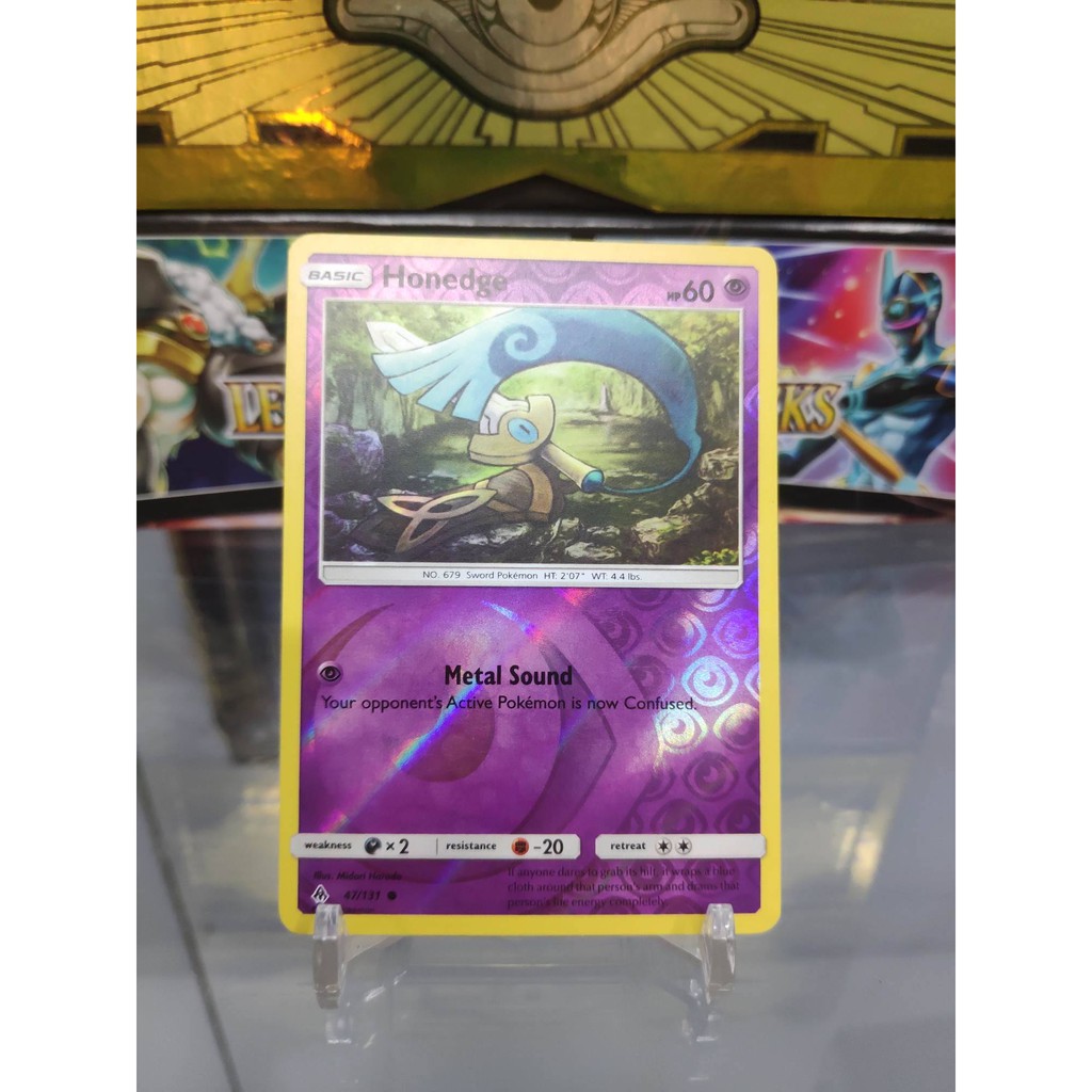 [ Dưa Hấu Yugioh ] Lá bài thẻ bài Pokemon Honedge