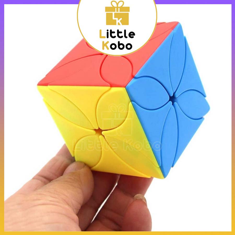 Rubik Biến Thể Four Leaf Clover Cube Cỏ 4 Lá Stickerless Rubic Đồ Chơi Trí Tuệ