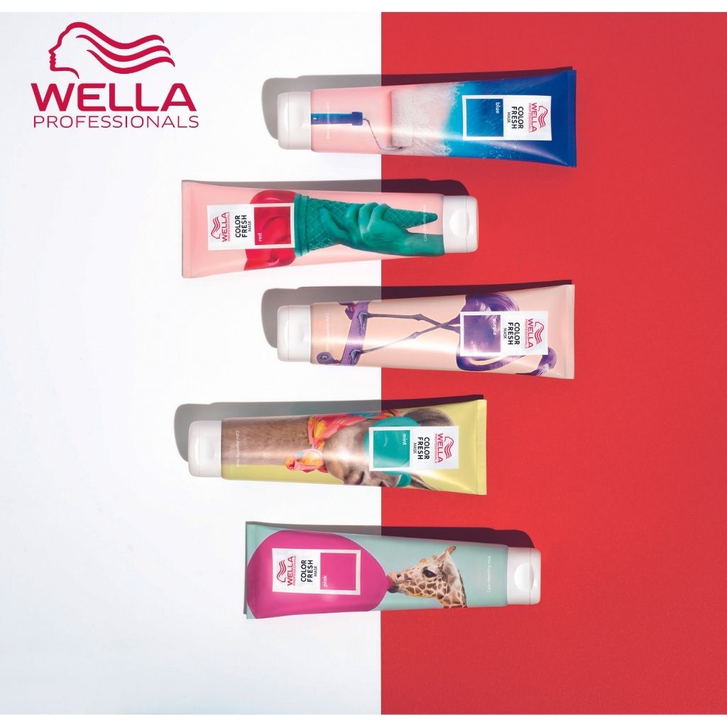 Dầu Hấp Tóc Nhuộm WELLA Color Fresh Masks, Phục Hồi Màu,Tăng Cường Ánh Sắc và Màu Tóc Khác Biệt 150ml.