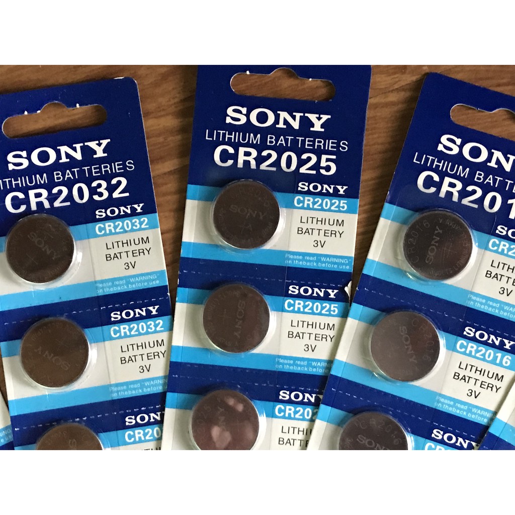 Pin Sony Japan 3V CR2023 / CR2025 / CR2016 / CR1632 / CR1620 / CR1616 / CR 1220, Pin cúc Sony Japan 3V Lithium
