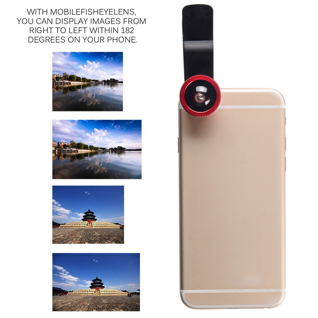 [HT11]Mobile Phone Camera Lens Kit Lens Macro Lens Super Wide Angle Lens