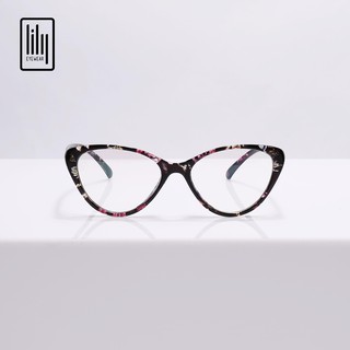 Gọng kính cận mắt mèo dẻo hàn quốc Lilyeyewear L2383