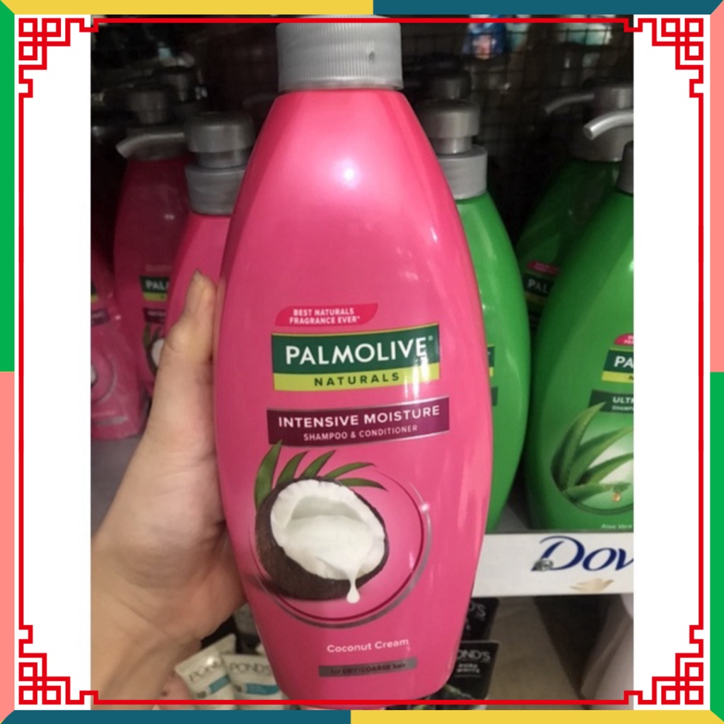 Dầu gội xả 2in1 Palmolive thiên nhiên tự nhiên 600ml