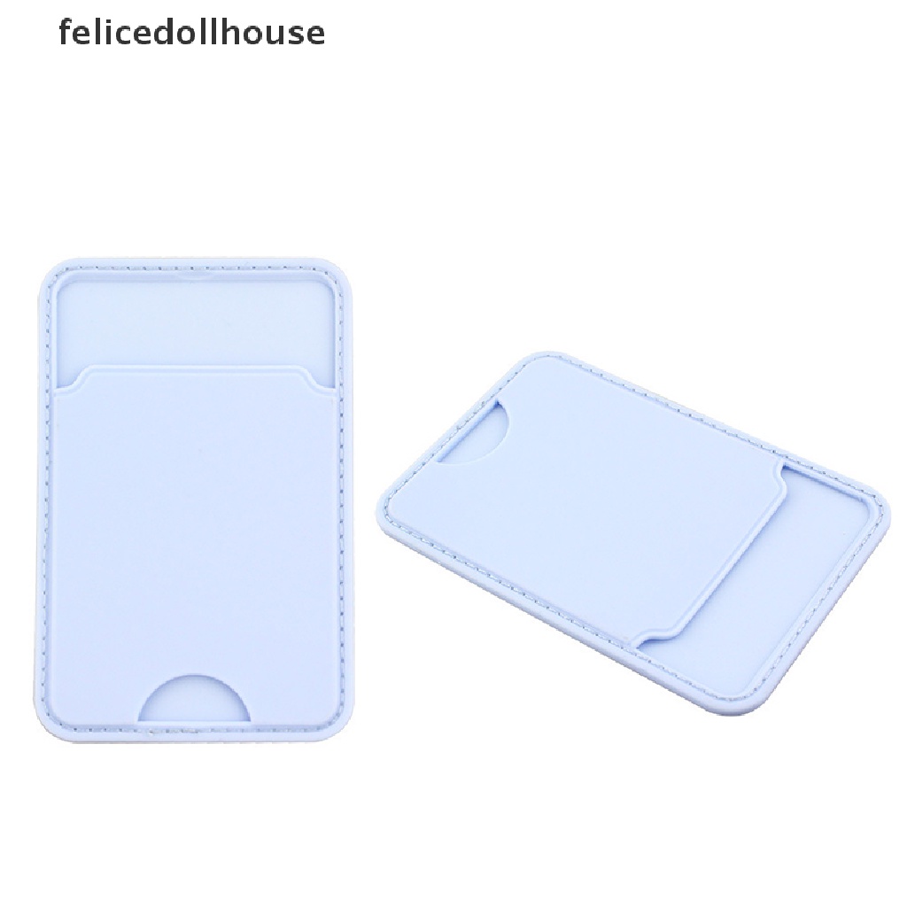 Bộ Ngăn Đựng Thẻ Bằng Silicon Dán Sau Điện Thoại