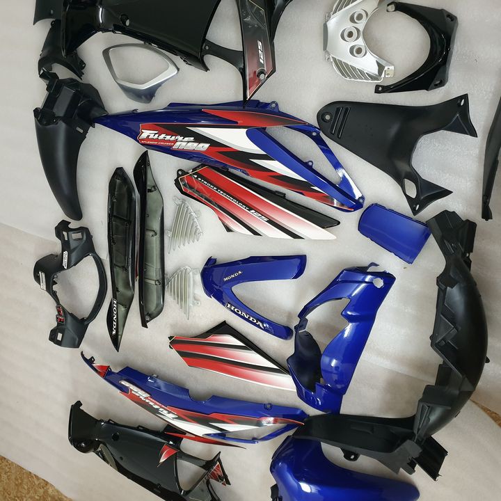 Bộ dàn áo xe FUTURE NEO nhựa ABS màu Xanh Tím Than - -SPG-DGFuNeo