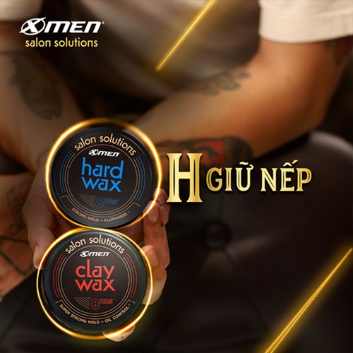 Sáp đất sét Xmen Salon Solutions - Clay Wax 70g