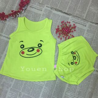 Combo 5 bộ chip thun cotton 4 chiều cho bé