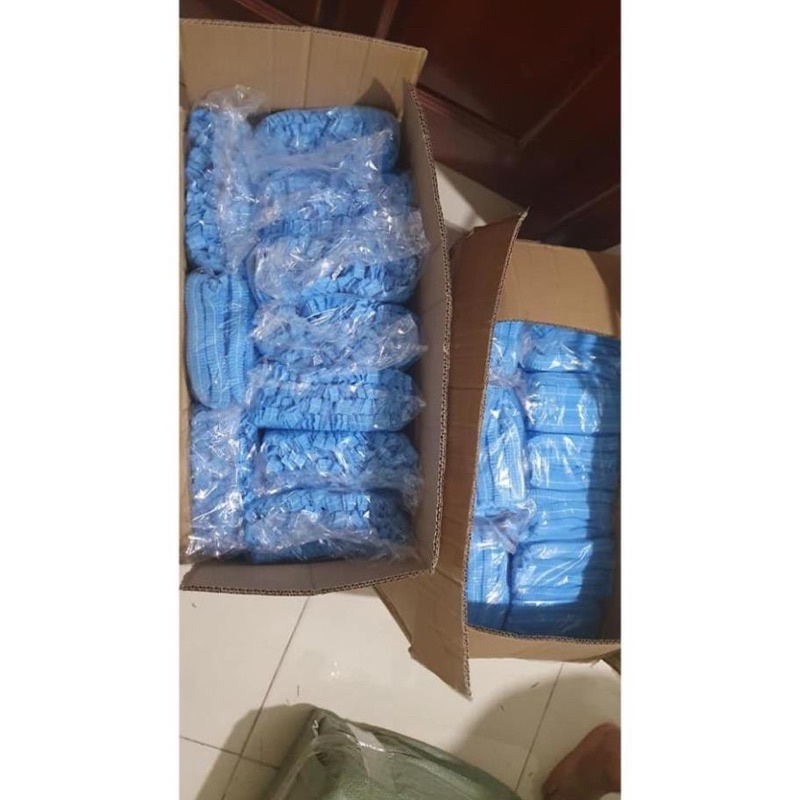 Mũ chùm đầu y tế, mũ con sâu bịch 100 cái