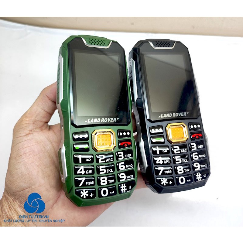 Điện thoại Land Rover W-2019 2 sim pin khủng loa to, cho người già -Bảo hành 12 tháng