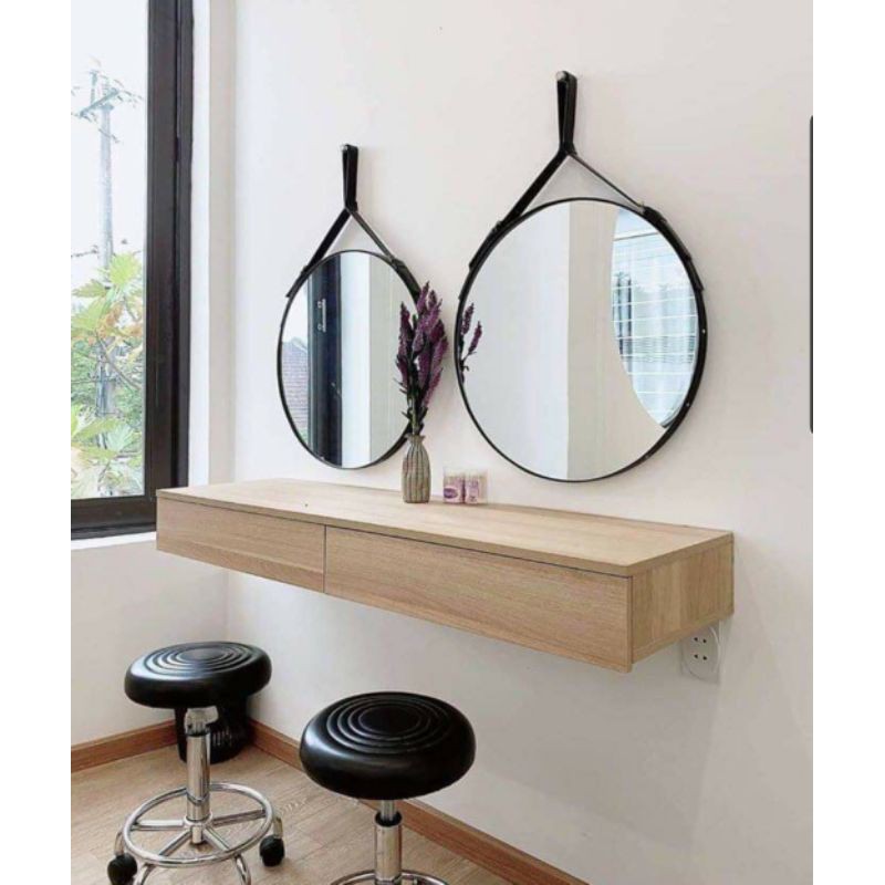 Tủ tivi treo tường, 2 hộc kéo - Gỗ mdf chống trầy, có 3 màu . Kích thước 1m2 -1m4