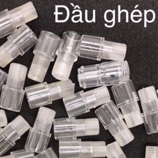 Đầu ghép máy phổ thông và máy gù, đầu nhựa cứng của máy gù và máy tích điện