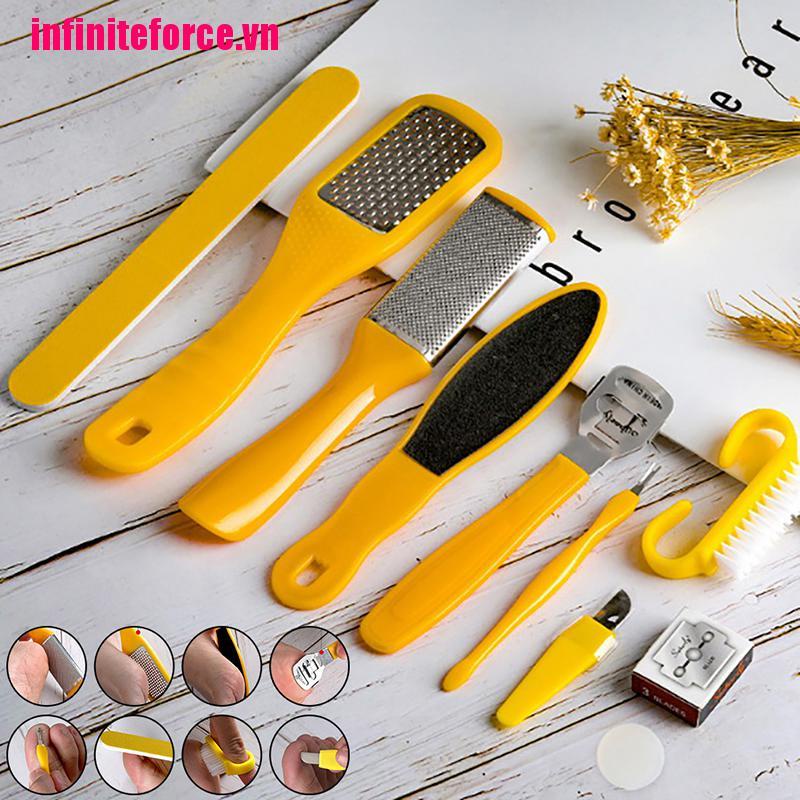 (Hàng Mới Về) Bộ 10 Dụng Cụ Chăm Sóc Móng Tay