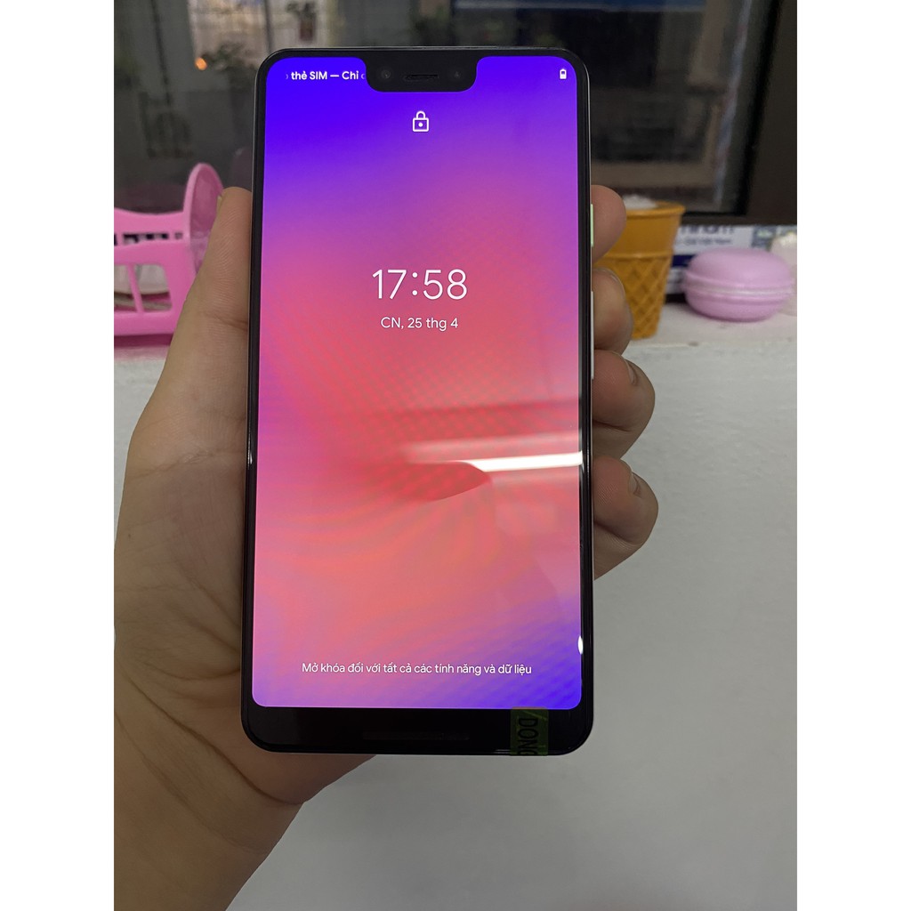 Điện thoại Google Pixel 3XL Chip 845 ram 4G/64G like new Chính hãng, Chơi Game PUBG/Free Fire mướt